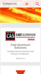 Mobile Screenshot of entherm.com